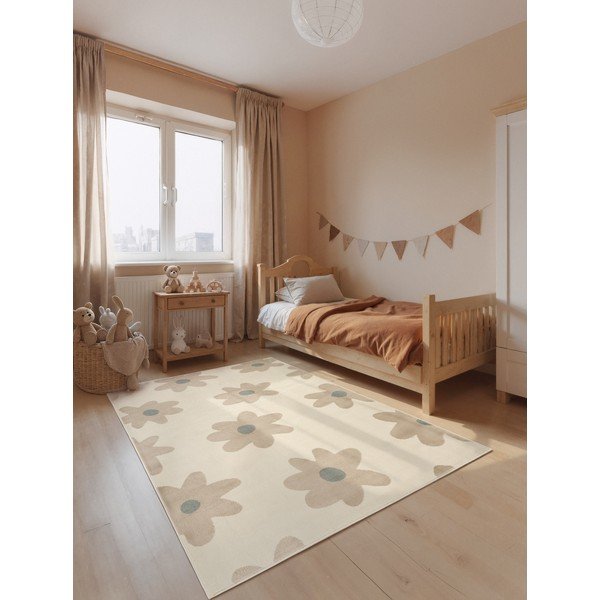 Bēšs bērnu paklājs 120x170 cm Bloomy – Hanse Home-image-1