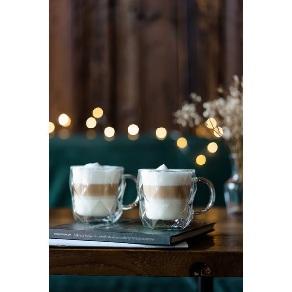 2 dubultsienu krūžu komplekts Vialli Design Geo, 330 ml-image-1