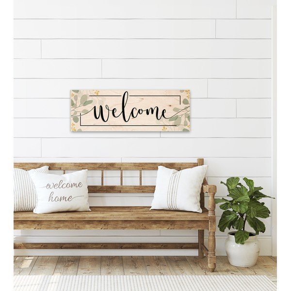 Sienas rotājums Styler Welcome, 25 x 70 cm-image-1