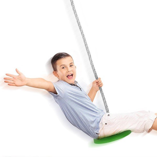 InnovaGoods zaļās bērnu šūpoles-image-1