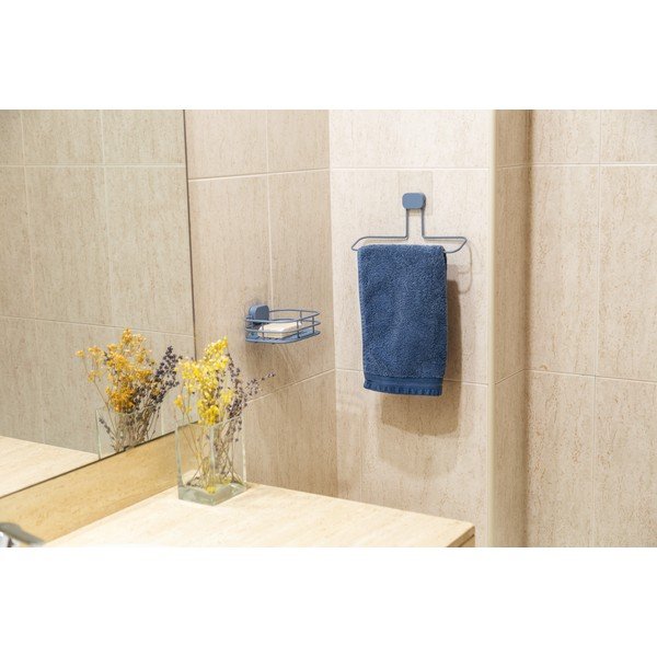 Gaiši zils metāla pašturošs ziepju trauks Grena – Compactor-image-4