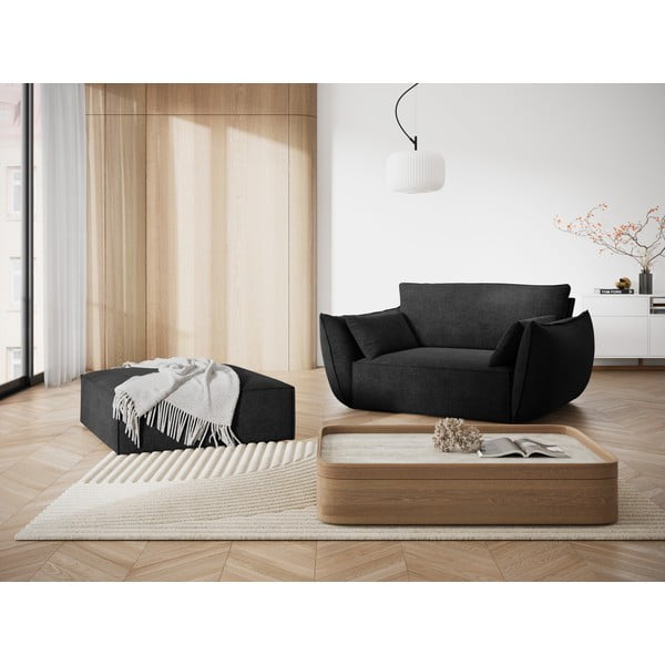 Tumši pelēks kāju paliktnis Vanda – Mazzini Sofas-image-1