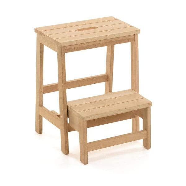 Dabīga toņa bērza masīvkoka ķeblis Nell – Kave Home