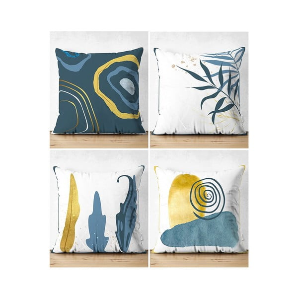 Spilvendrānas (4 gab.) 43x43 cm – Mila Home-image-2