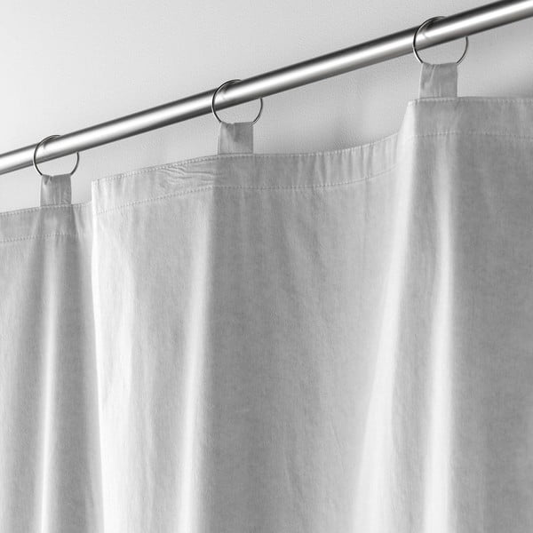 Gaiši pelēks aizkars 130x230 cm – douceur d'intérieur-image-1