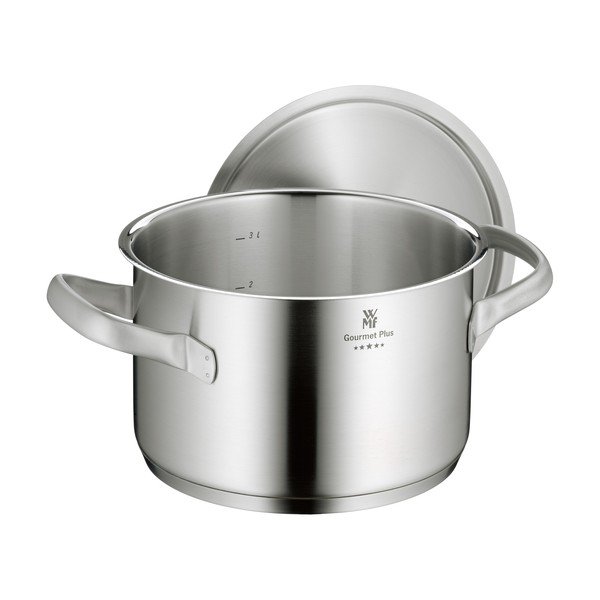 Nerūsējošā tērauda katls ar vāku WMF Cromargan® Gourmet Plus, ⌀ 20 cm-image-4