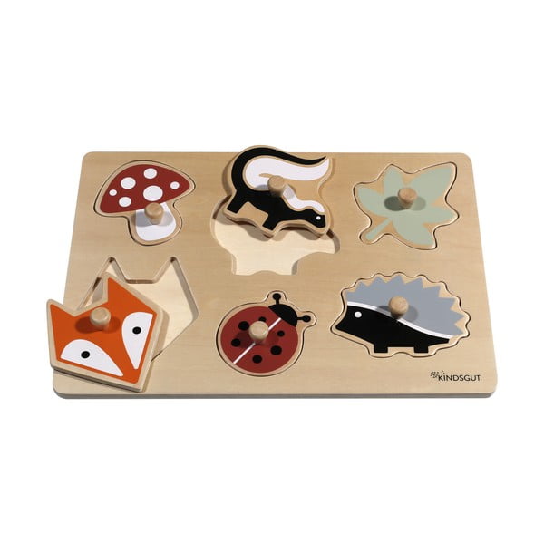 Koka reljefa puzle (gabalu skaits 6) Forest – Kindsgut-image-4