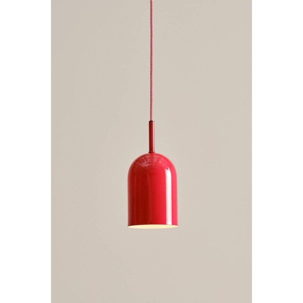 Sarkana metāla piekaramā lampa ø 10 cm Ara – Jotex-image-1