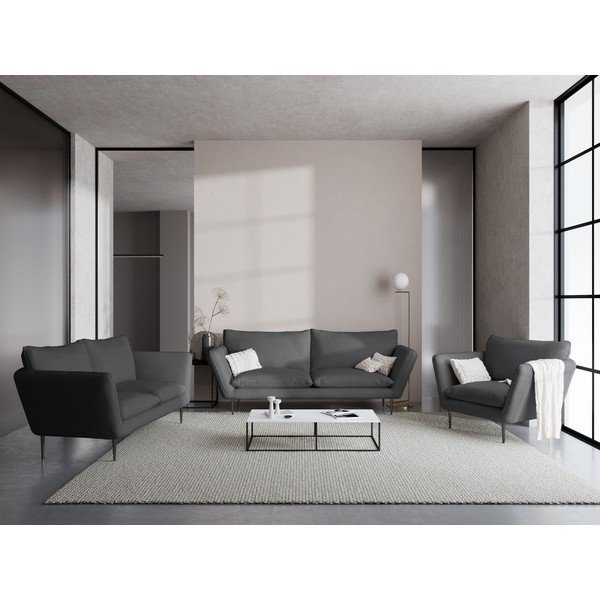 Mazzini Sofas Verveine pelēks dīvāns, garums 175 cm-image-1