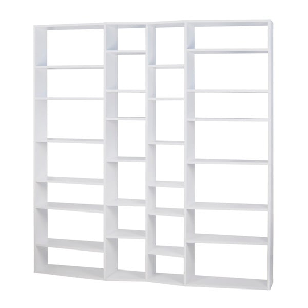 Balts grāmatplaukts 214x224 cm Valsa – TemaHome-image-1