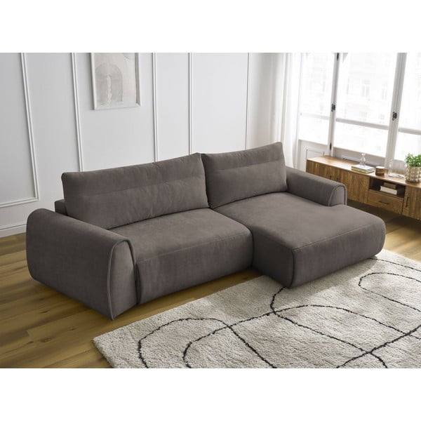 Brūns stūra dīvāns Aden – Bobochic Paris-image-1