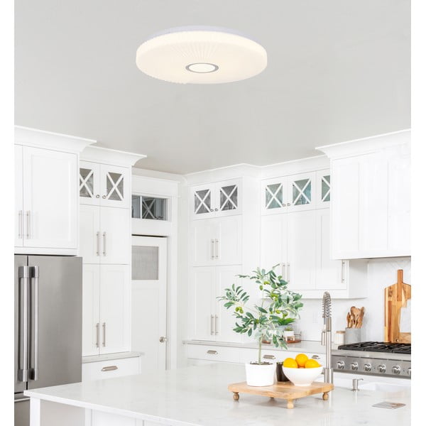 Balta LED griestu lampa 38x38 cm Sunny – Candellux Lighting-image-1