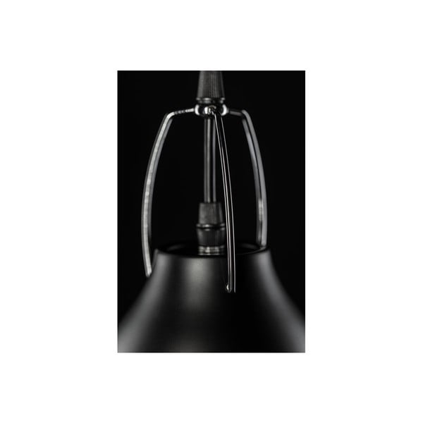 Melna piekaramā lampa ar metāla abažūru Orient – GTV-image-2