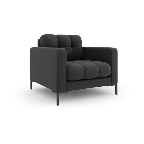 Tumši pelēks atpūtas krēsls Bali – Cosmopolitan Design