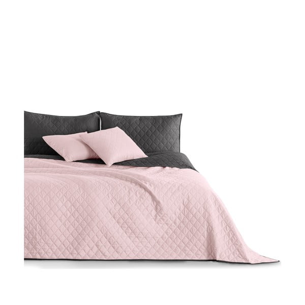 Rozā mikrošķiedras gultas pārklājs DecoKing Axel, 170 x 210 cm