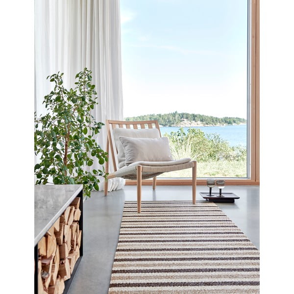 Bēšs iekštelpu un āra paklājs 70x120 cm Teo Brown – Pappelina-image-2