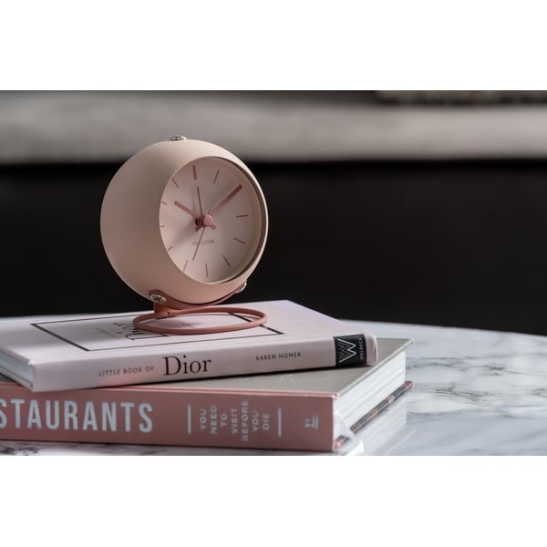 Modinātājpulkstenis ø 9,5 cm Nirvana Globe – Karlsson-image-1