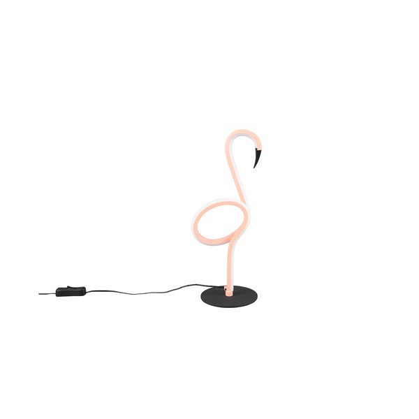 Rozā LED galda lampa (augstums 35 cm) Ingo – Reality-image-4