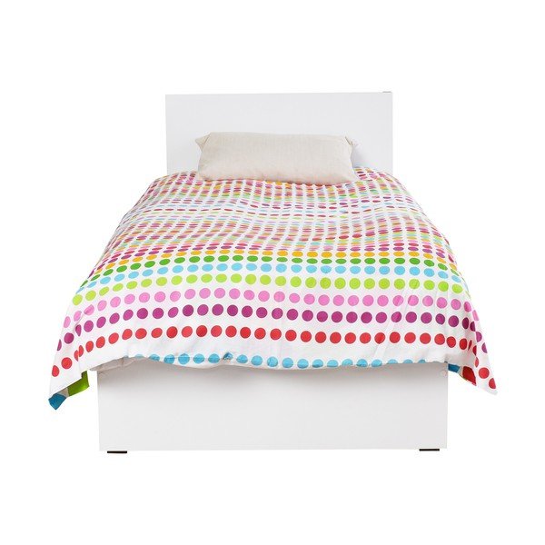 Balta vienvietīga gulta 90x190 cm KRY – Kalune Design-image-3