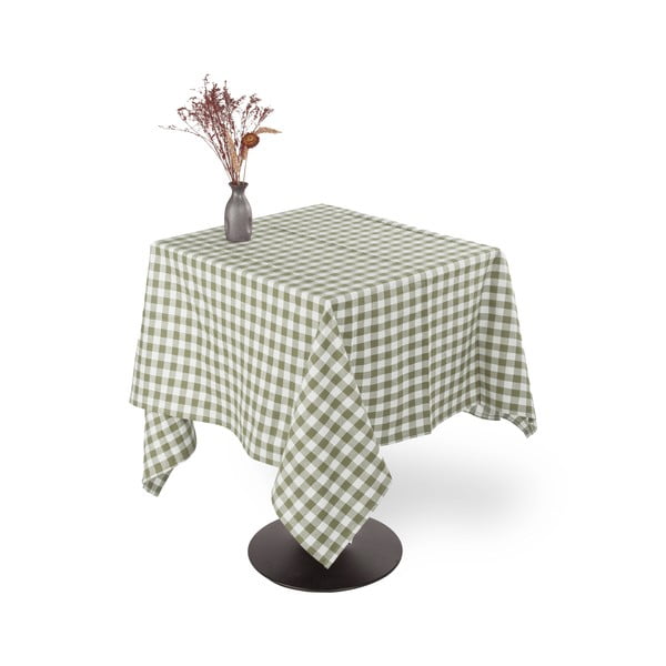 Kokvilnas galdauts 150x150 cm Gingham – Tiseco Home Studio-image-3