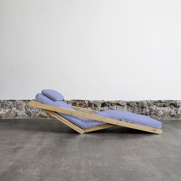 Mainīgs atpūtas krēsls Karup Figo Raw/Blue Breeze-image-2