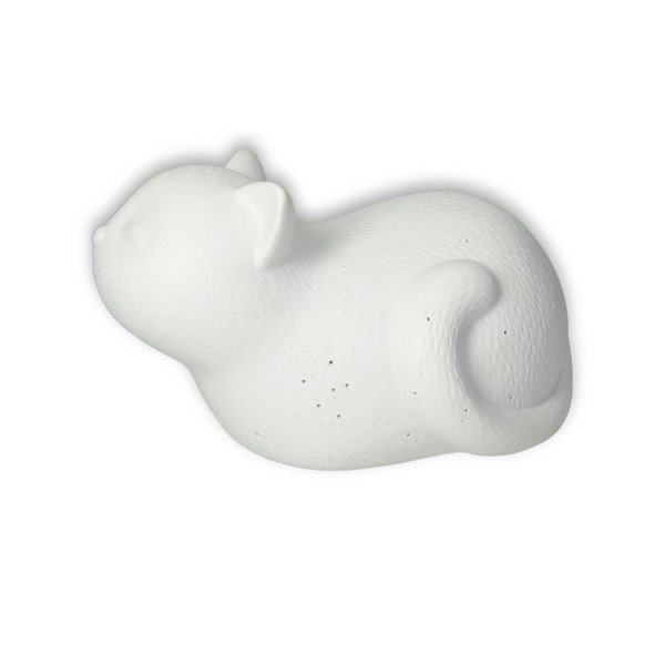 Balta bērnu galda lampa Cat – Brandani