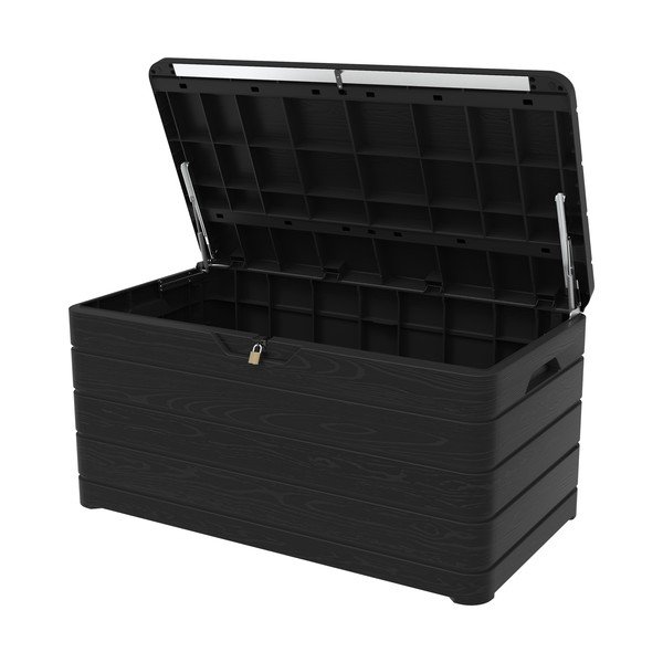 Tumši pelēka dārza uzglabāšanas kaste Dolomiti – Toomax-image-2