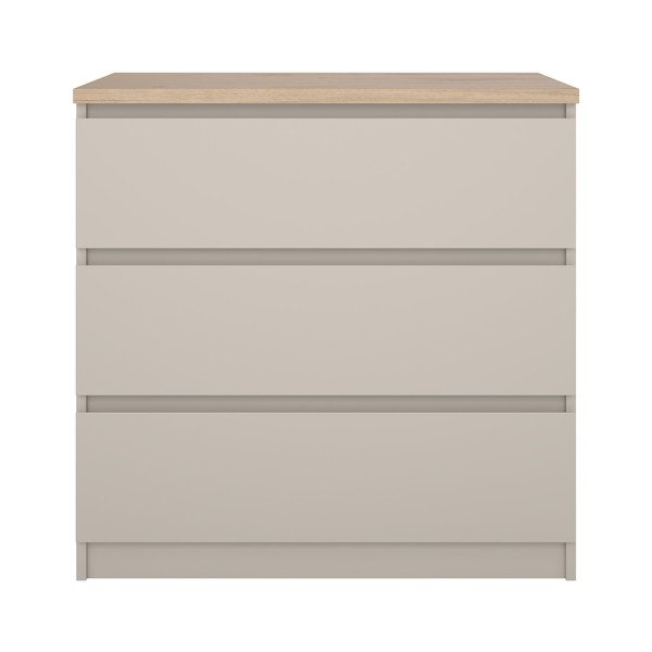 Krēmkrāsas kumode 77x76x50 cm Naia – Tvilum-image-2