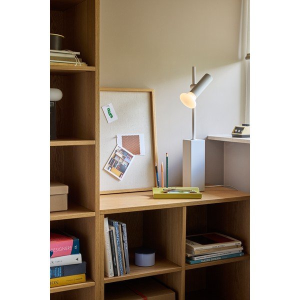 Dzeltens organizators kancelejas piederumiem no polirezīna Kanso – Hübsch-image-3