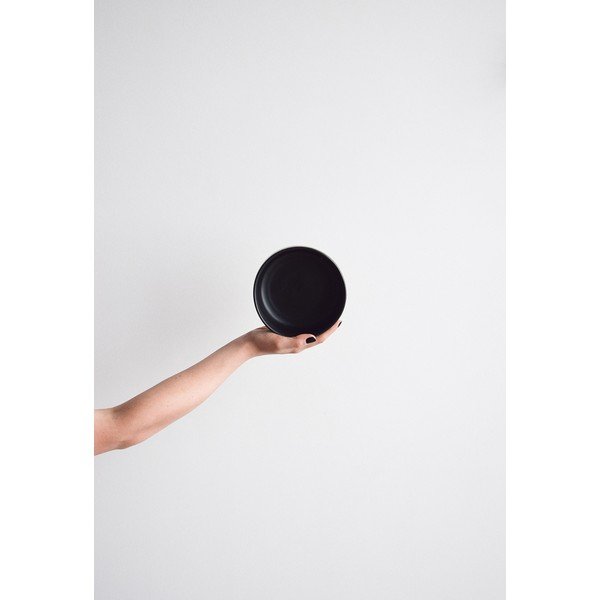 Melna keramikas bļoda ÅOOMI Luna, ø 15 cm-image-3