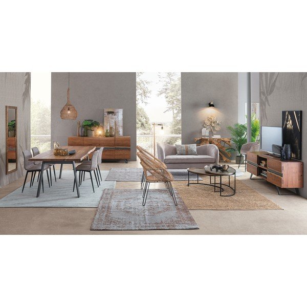Misiņa krāsas tērauda piekaramā lampa Amish – Bizzotto-image-4