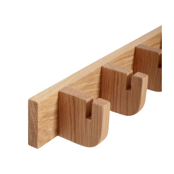 Dabīga toņa ozola masīvkoka sienas pakaramais Nomad – Hübsch-image-3