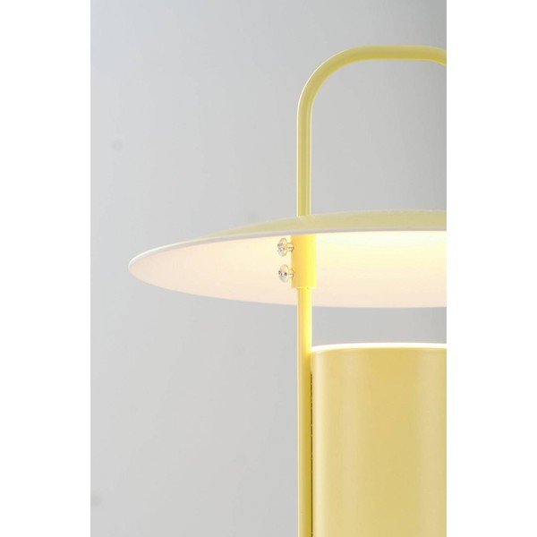 Dzeltena metāla LED galda lampa ar regulējamu spilgtumu (augstums 24 cm) Venna – Jotex-image-4