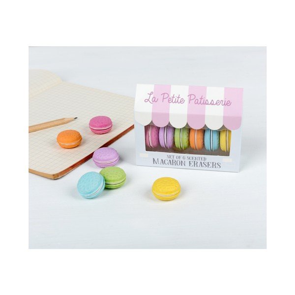 6 dzēšgumiju komplekts Rex London Macaron-image-2