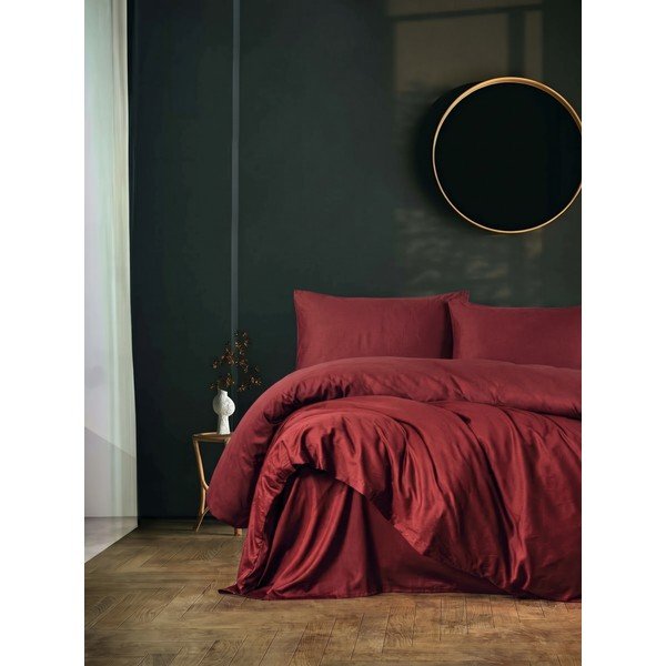 Bordo vienguļamā gultas veļa 200x140 cm Elegant  – Mijolnir-image-1