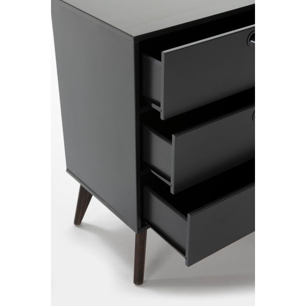 Antracīta pelēka kumode Marckeric Kiara-image-1