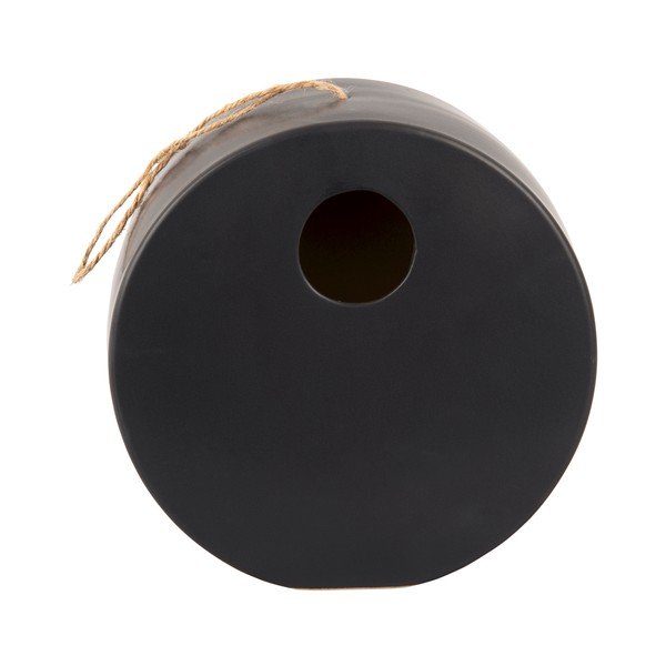 Melns keramikas putnu būris PT LIVING Bird, ø 20 cm-image-2