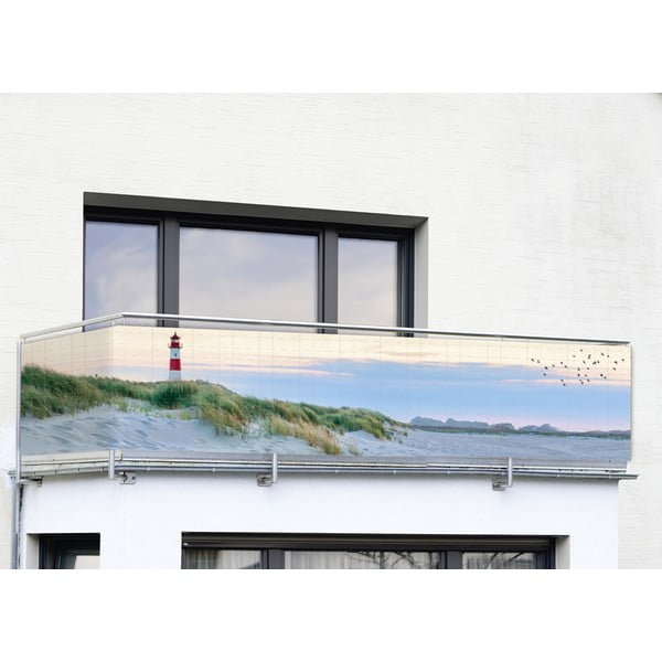 Plastmasas balkona aizslietnis 500x85 cm North Sea Coast – Maximex-image-3