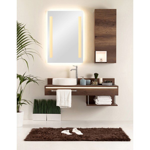 Sienas spogulis ar gaismu 50x70 cm Senna – Mirrors and More-image-1