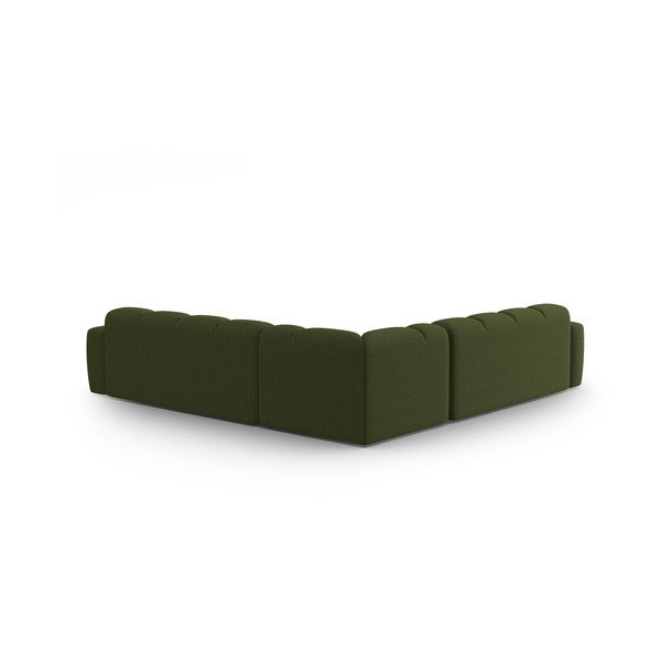 Zaļš stūra dīvāns Lisa – Micadoni Home-image-4