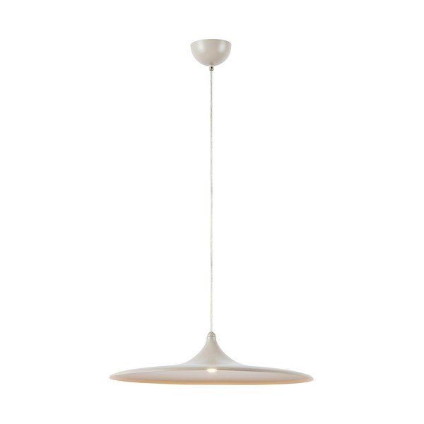 Bēša metāla LED piekaramā lampa ar regulējamu spilgtumu ø57x13 cm Beam – Markslöjd