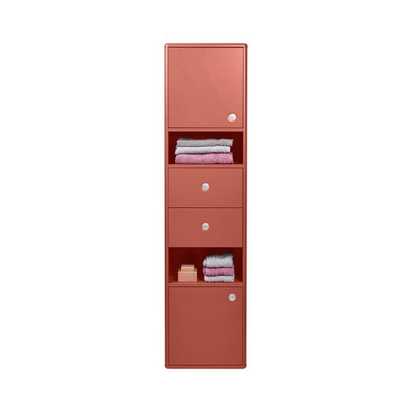 Sarkans vannasistabas skapītis Tom Tailor Color Bath, 40 x 158 cm-image-3