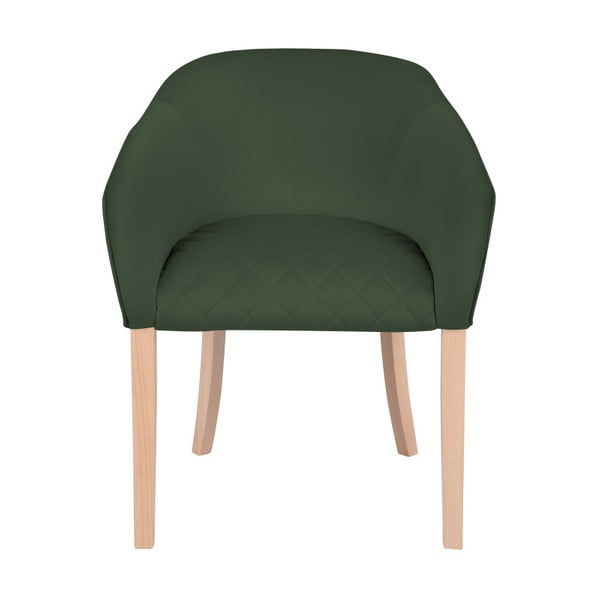 Zaļš krēsls ar atzveltnēm Micadoni Home Tipa