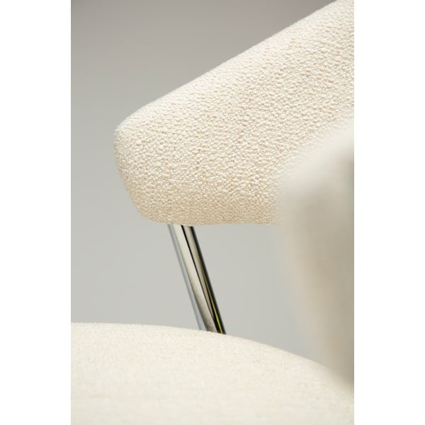 Krēmkrāsas polsterēts pusdienu krēsls Zone – DAN-FORM Denmark-image-4