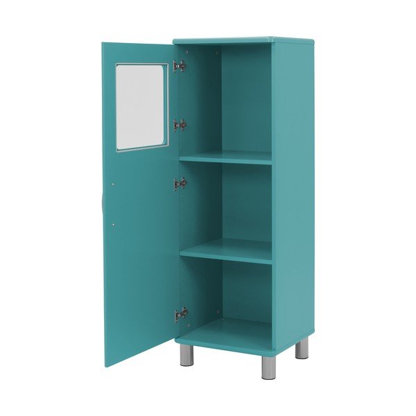 Tirkīzzils skapis 50x143 cm Malibu – Tenzo-image-3