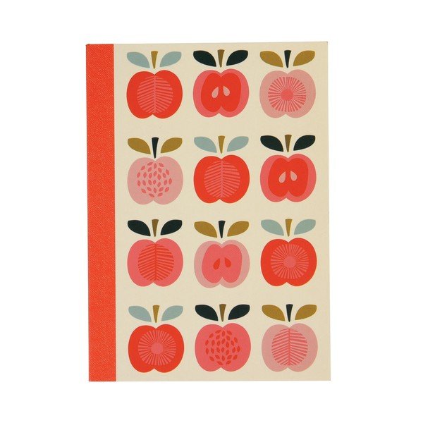 2 blociņu komplekts ar ābolu apdruku Rex London Vintage Apple-image-2