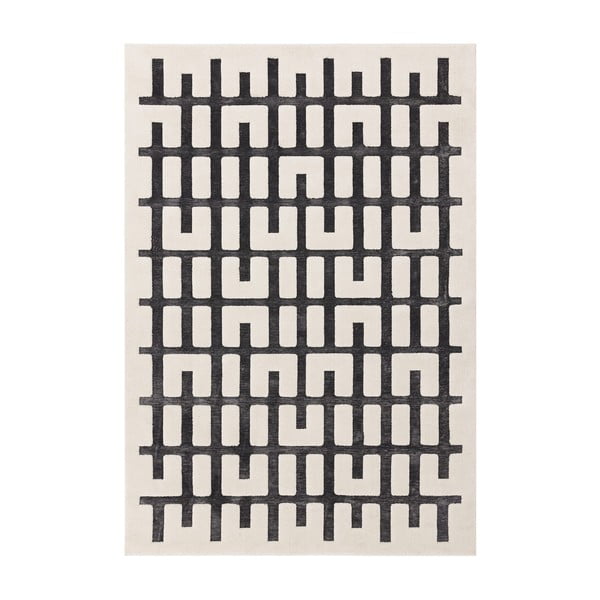 Pelēks/krēmkrāsas paklājs 120x170 cm Valley – Asiatic Carpets