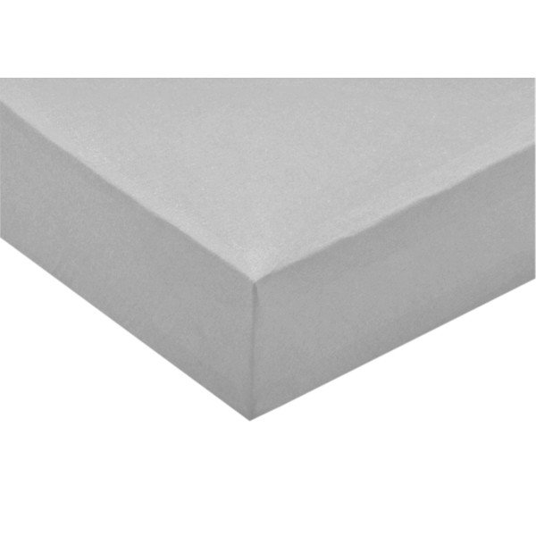 Pelēks palags 90x200 cm 