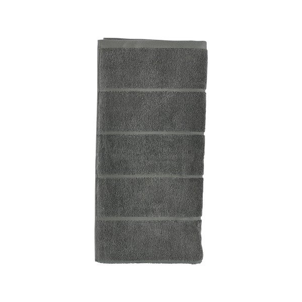 Tumši zaļš frotē kokvilnas dvielis 50x100 cm Sauna – Zone