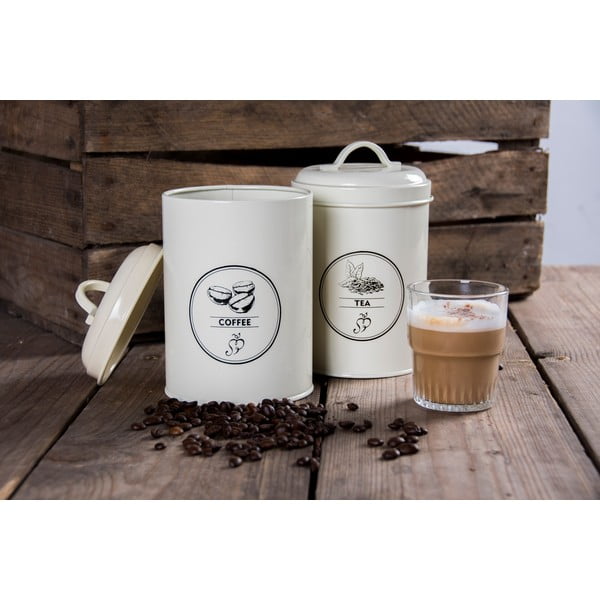 Tērauda kastes (3 gab.) kafijai/tējai – Esschert Design-image-3